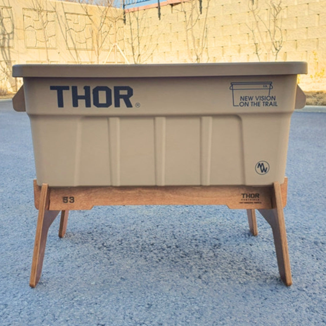 【公式】THOR コンテナ ボックス用 基本色 天板 スタンド サイドテーブル