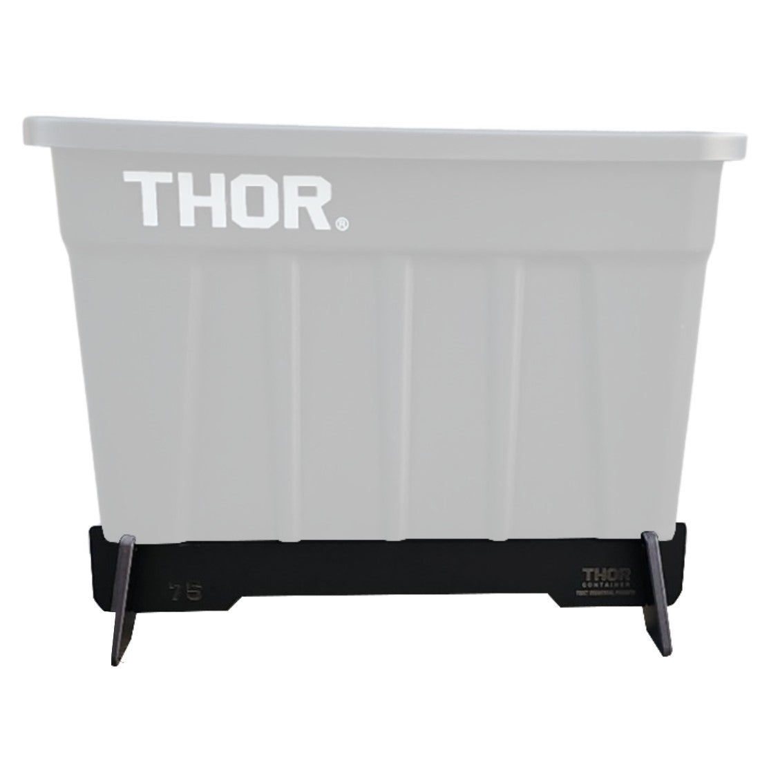 【公式】THOR コンテナ ボックス用 BLACK 天板 スタンド サイドテーブル