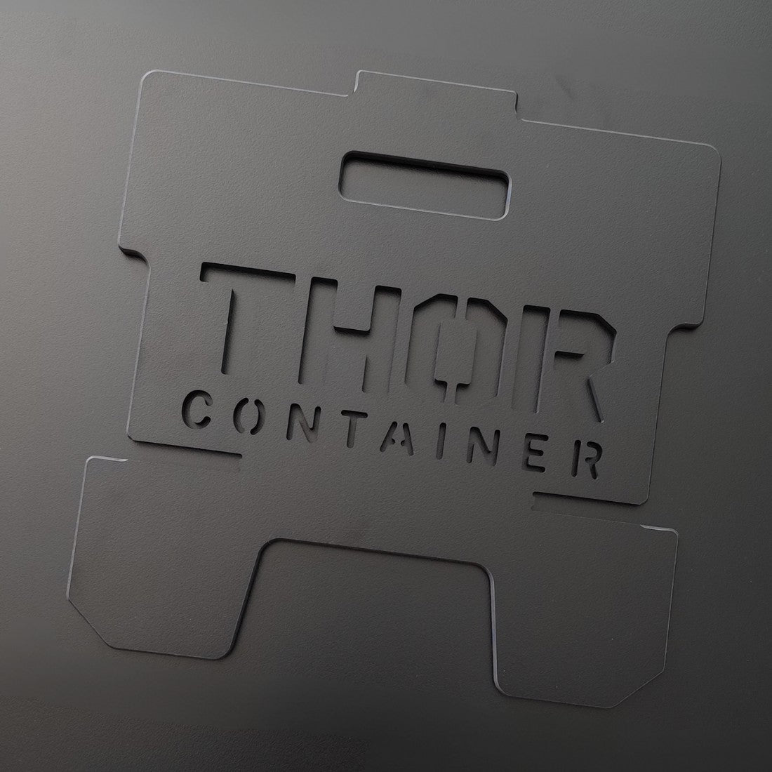 【公式】THOR コンテナ ボックス用 BLACK 天板 スタンド サイドテーブル